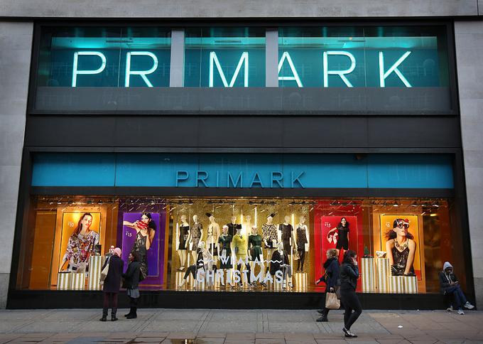 Trgovine Primark primerjajo z Zaro in H&M. | Foto: Getty Images