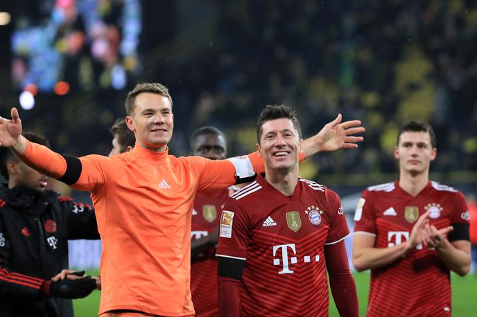 Bayern Lewandowski | Nogometaši Bayerna so dobili že sedmi zaporedni Der Klassiker v Nemčiji. | Foto Reuters