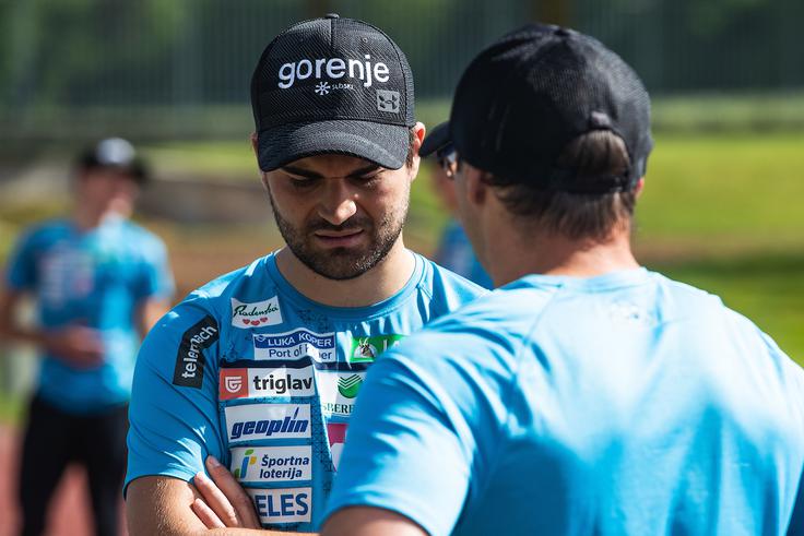 S selektorjem Bertoncljem veliko komunicirata. | Foto: Grega Valančič/Sportida