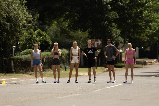 Atelti Jana Petrača letos na pripravah v JAR. | Foto: Geoff Lowe/osebni arhiv Jana Petrača