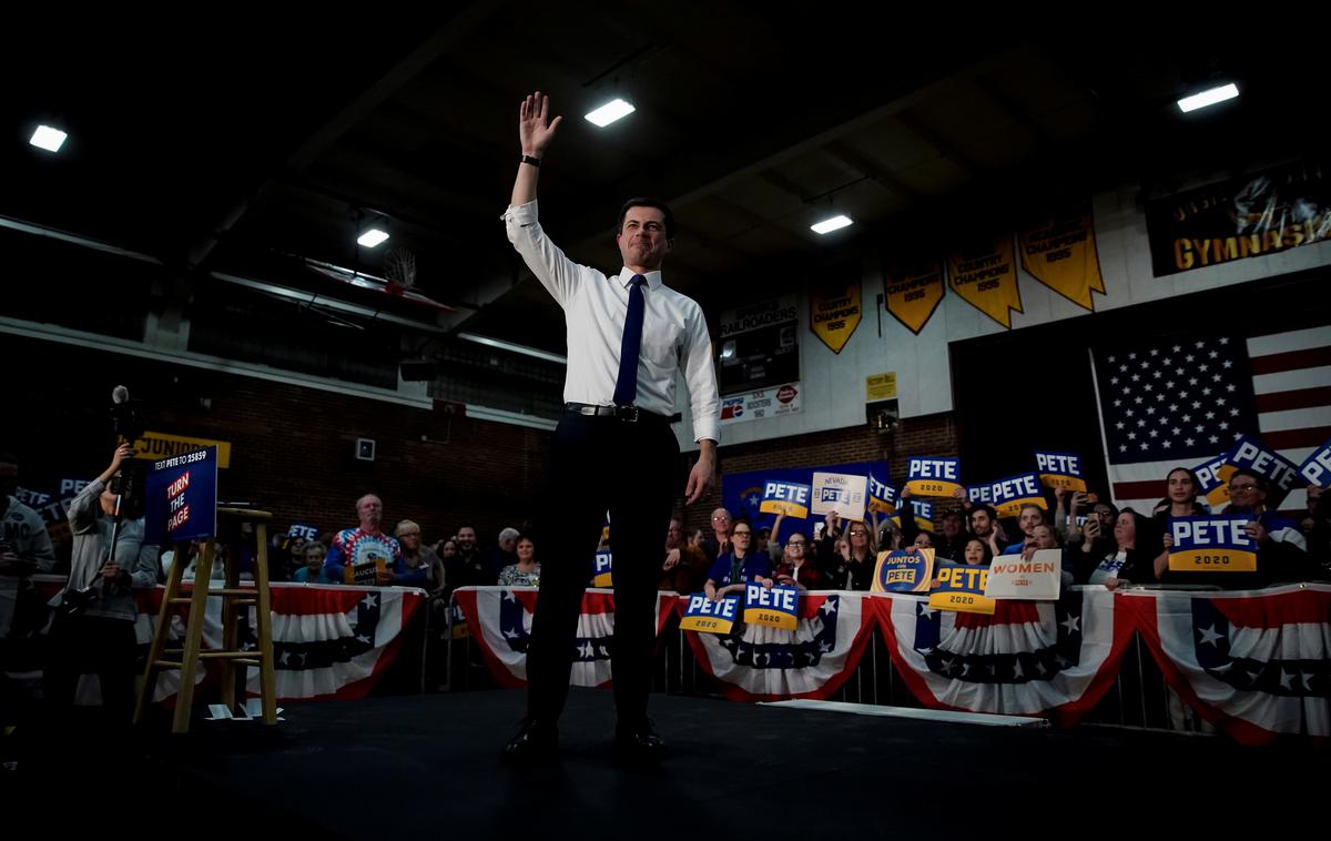 Pete Buttigieg | Pete Buttigieg, še pred dvema tednoma skoraj neznan župan manjšega mesta South Bend v Indiani, bi lahko mobiliziral ameriško progresivno liberalno volilno telo. | Foto Reuters