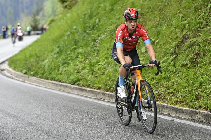 Jan Tratnik Zoncolan Giro | Jan Tratnik je danes bežal, a so ga dobra dva kilometra pred ciljem kraljevske etape ujeli. | Foto Guliverimage