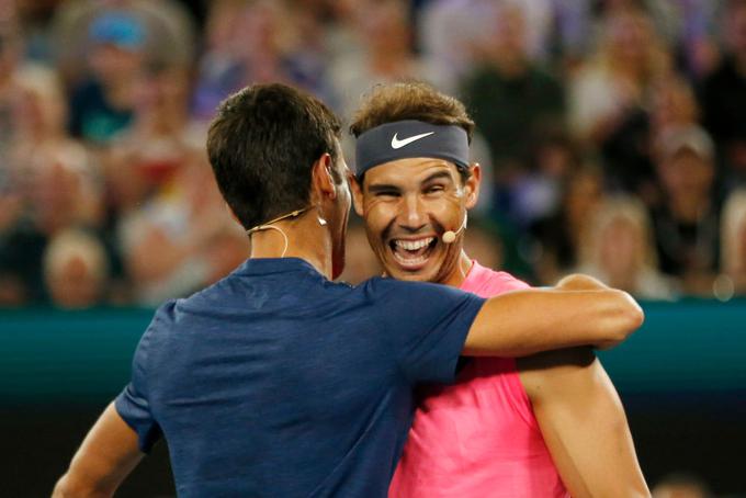Rafael Nadal in Novak Đoković sta skupno odigrala že 55 medsebojnih dvobojev. | Foto: Gulliver/Getty Images