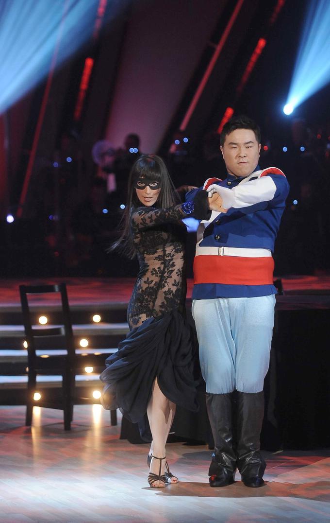 Z Bilguunom Ariunbaatarjem, mongolskim komikom, ki prav tako živi na Poljskem, sta zaplesala celo v finale oddaje Zvezde plešejo, a sta morala priznati premoč drugemu paru v finalu. | Foto: Osebni arhiv