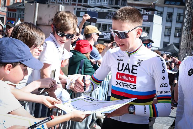 "Pogačar zmaguje povsod, kjer štarta, razen na dirki Paris-Roubaix." | Foto: Ana Kovač