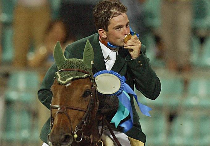 Irec Cian O'Connor je bil na OI v Atenah 2004 zaradi dopingiranega konja ob zlato medaljo. | Foto: 