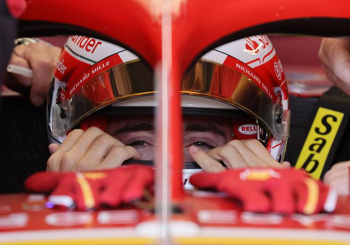 Na drugem treningu je bil Leclerc še hitrejši. | Foto: Reuters