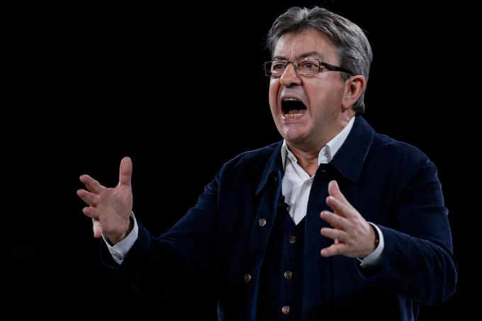 Razočaran je tudi prvi mož Nepokorjene Francije Jean-Luc Melenchon, ki je veliko volilno abstinenco na letošnjih parlamentarnih volitvah opisal kot nekakšno državljansko splošno stavko.   | Foto: Reuters