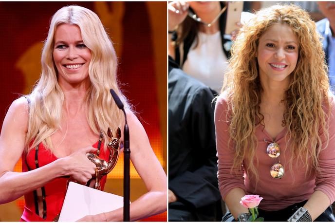 Claudia Schiffer Shakira | V Pandorinih dokumentih sta med tistimi, ki naj bi svoje premoženje skrivali v davčnih oazah, omenjeni tudi Claudia Schiffer in Shakira. | Foto Reuters