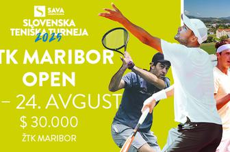 Na ŽTK Maribor Open močna slovenska zasedba