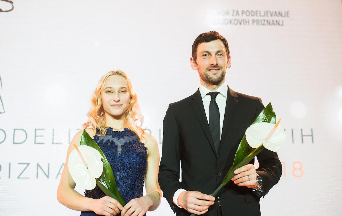 Bloudkove nagrade 2019 | Janja Garnbret in Jakov Fak sta zaradi izjemnih športnih dosežkov v letu 2018 prejela Bloudkovo nagrado. | Foto Peter Podobnik/Sportida