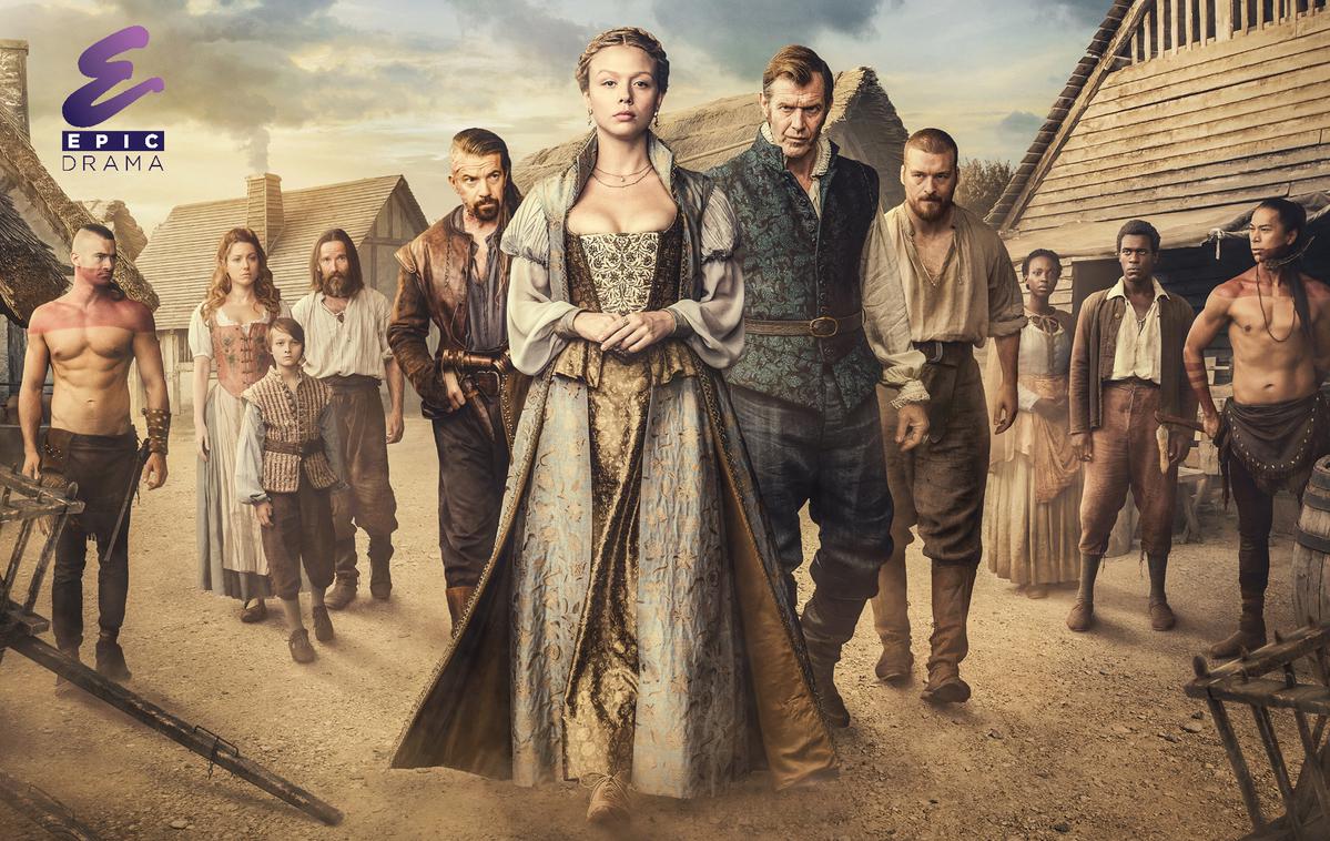 Januar na Epic Drama | Razburljiva tretja sezona serije Jamestown nam bo postregla z maščevanjem, novo ljubeznijo in najhujšim spopadom med Angleži in ameriškimi staroselci do zdaj. | Foto NBCU