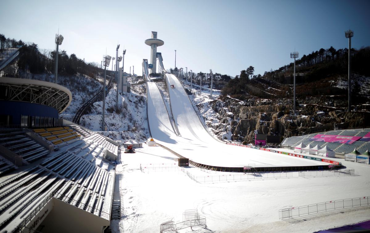 Alpensia ski jumping center | Foto Reuters
