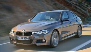 Prenovljeni BMW serije 3: osnovi model s trivaljnim motorjem iz minija