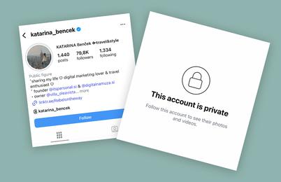 Šok na Instagramu: znani vplivneži zaprli profile!