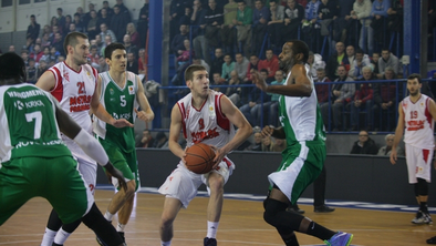 Krka v končnici stopila na plin in se veselila uspeha v Skopju