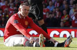 Wayne Rooney "out" za dva tedna