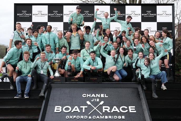 Cambridge še četrtič zapovrstjo premagal Oxford