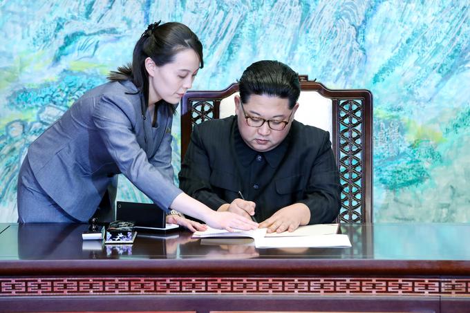 "Kim Džong Un in njegova sestra delujeta v tandemu, to se je že večkrat izkazalo."  | Foto: Reuters