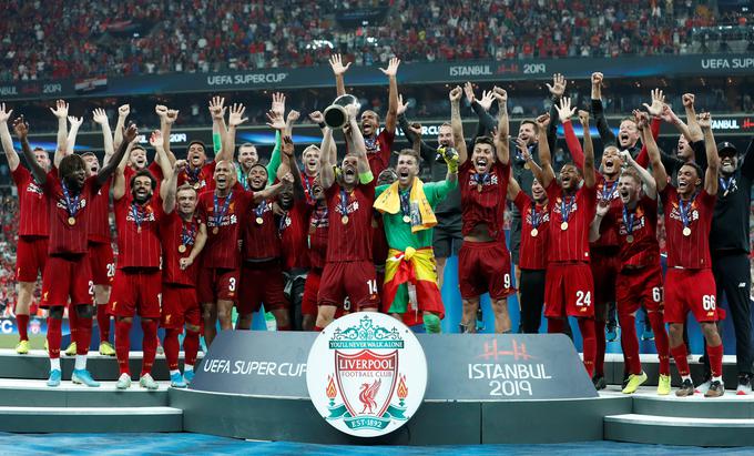 Evropski prvak Liverpool je v novo sezono vstopil z evropskim superpokalom. | Foto: Reuters