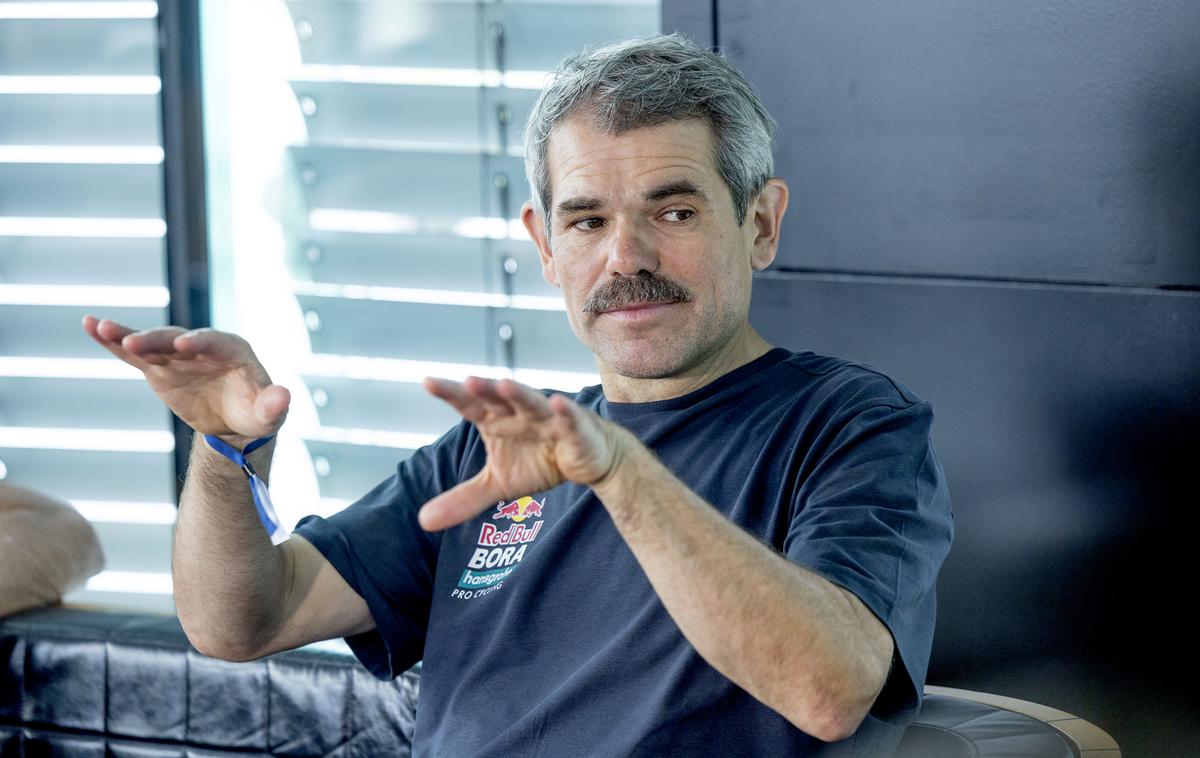 Ralph Denk | Šef ekipe Red Bull - BORA - hansgrohe Ralph Denk je prvič javno spregovoril o prihodu Remca Evenepoela. | Foto Ana Kovač