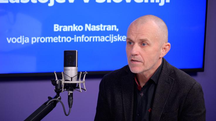 Branko Nastran: "Prometniki imajo izračunano, da je v času večje zasedenosti optimalna hitrost med 80 in 90 kilometri na uro." | Foto: Siol.net