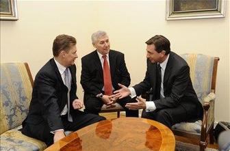 Slovenija in Gazprom bosta intenzivirala pogajanja