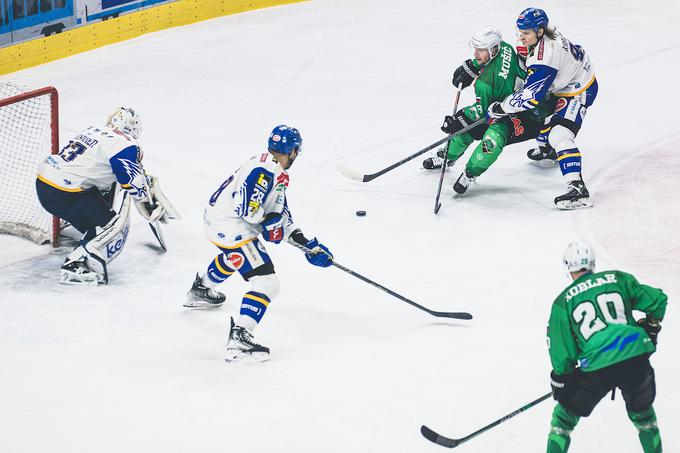 IceHL, četrtfinale, 2. tekma: HK SŽ Olimpija - VSV Beljak | Foto: Grega Valančič/Sportida