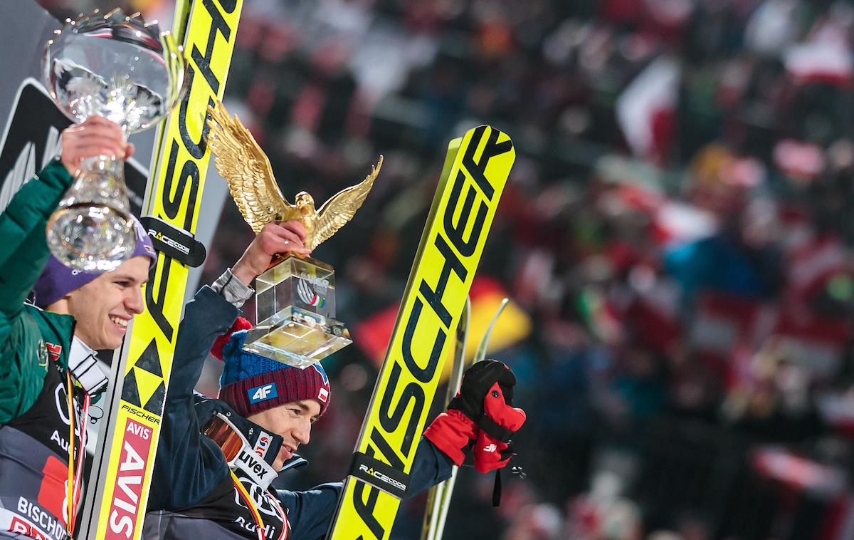 Kamil Stoch | V soboto se bo v Oberstdorfu začela 67. novoletna skakalna turneja. Kamil Stoch bo lovi tretjega zaporednega zlatega orla. | Foto Sportida