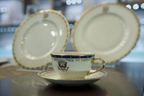 Razstava predsedniškega porcelana Lenox