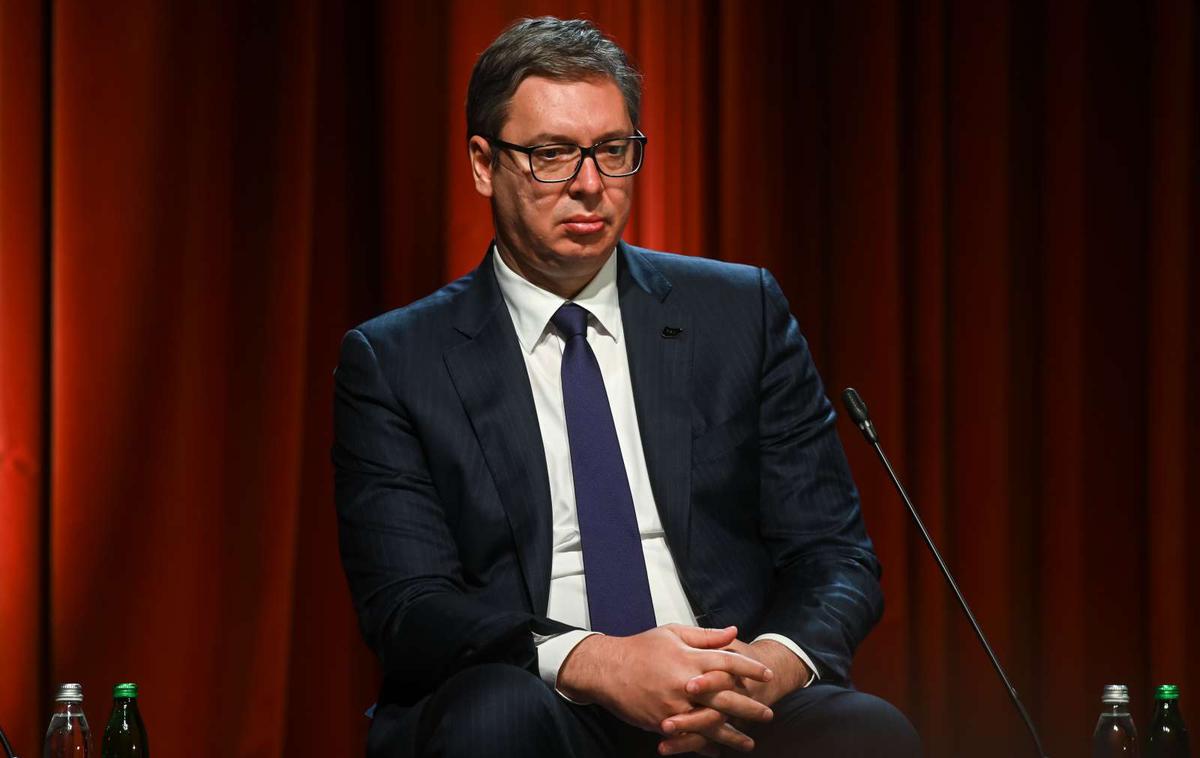 Aleksandar Vučić | Beograd je "pripravljen sprejeti koncept" in si prizadevati za uveljavitev predloga za normalizacijo odnosov med Srbijo in Kosovom.  | Foto STA
