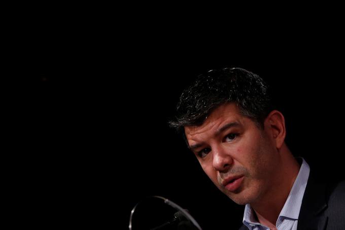 Direktor Uberja Travis Kalanick pravi, da o domnevni diskriminaciji žensk v podjetju ni vedel nič.  | Foto: Reuters