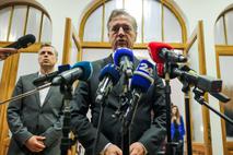 Robert Golob, tiskovka NM