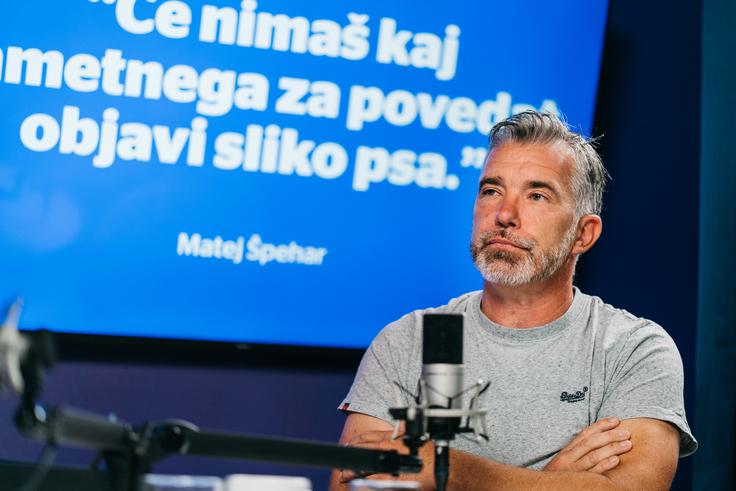 Včasih je bil radio še romantika, zdaj pa je predvsem posel, pravi Matej Špehar. | Foto: Jan Lukanović
