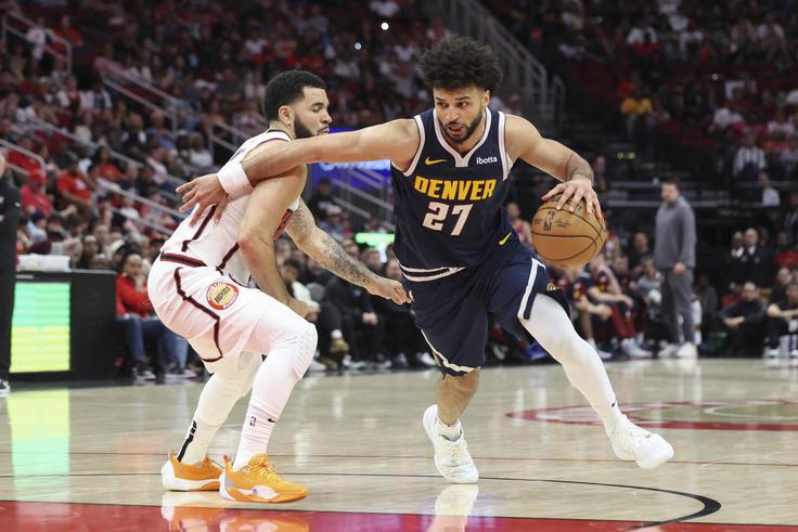 Jamal Murray je bil najboljši strelec Denverja. | Foto: Reuters