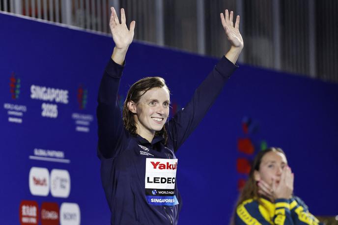 Katie Ledecky, SP Singapur | Katie Ledecky je osvojila še 22. zlato na SP v karieri. | Foto Reuters