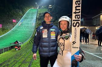 Domnu Prevcu uspelo prvič, Nika Prevc z več kot 50 točkami prednosti