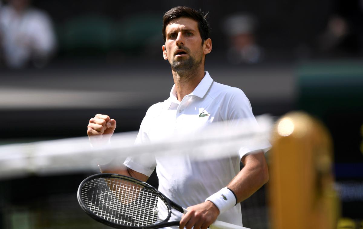 Novak Đoković | Novak Đoković se je zanesljivo prebil v drugi krog Wimbledona. | Foto Reuters