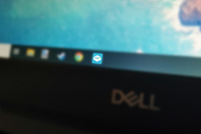 Windows 10 | Ikono za Peskovnik za Windows si lahko po tem, ko boste funkcijo aktivirali, za hitrejši dostop prenesete tudi v opravilno vrstico. | Foto Matic Tomšič