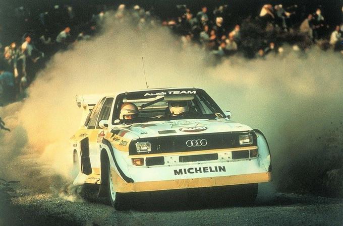 Audi quattro S1 je bil sredi osemdesetih let eden najbolj brutalnih dirkalnikov za reli v skupini B. | Foto: 