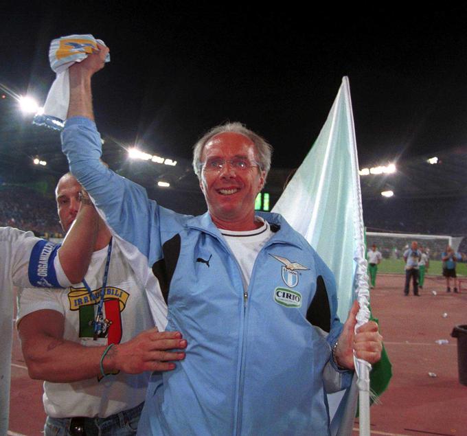 Sven Göran Eriksson je Laziu njegov zadnji naslov prinesel leta 2000. | Foto: Getty Images