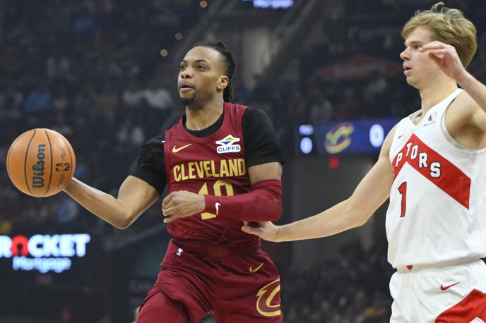 Darius Garland Cleveland Cavaliers | Cleveland Cavaliers imajo na vrhu vzhodne konference pet zmag več od Boston Celticsov. | Foto Reuters