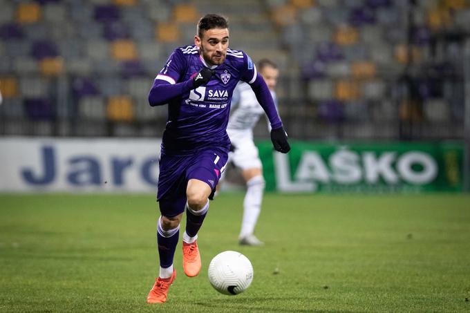 Aljoša Matko je med nogometaši, ki so se v jesenskem delu vpisali med strelce več kot trikrat, potreboval najmanj minut za gol. | Foto: Sportida