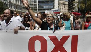 V Grčiji protesti ob novih posegih v javni sektor