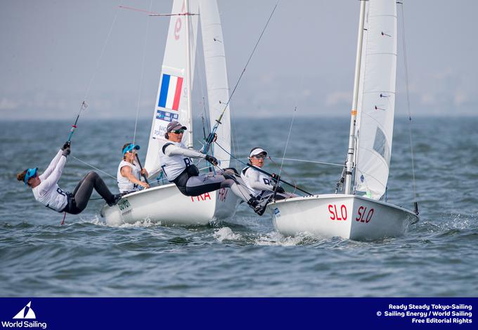 Slovenki si želita, da bi zadržali visoko formo do olimpijskih iger v Tokiu. | Foto: Jadralna zveza Slovenije