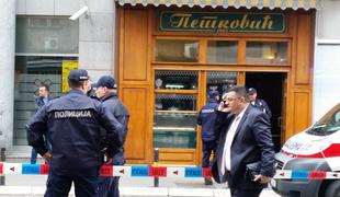 V Beogradu se je v slaščičarni razstrelil moški