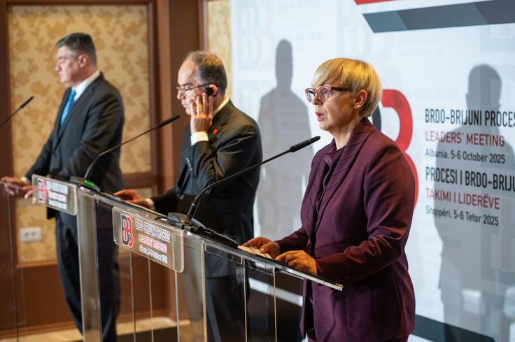 Srečanje je letos potekalo pod geslom Skupni interesi, skupna zavezanost skupni prihodnosti: skupaj naprej proti EU. | Foto: STA