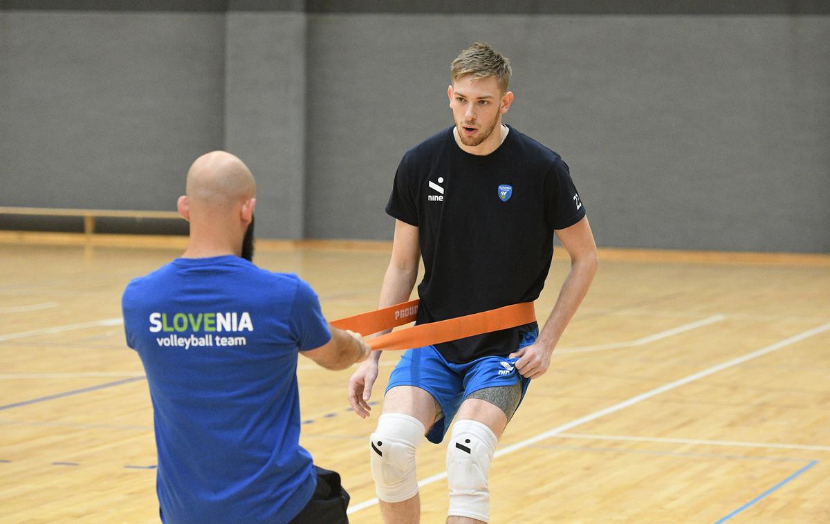 Janž Janez Kržič | Pri slovenskem odbojkarskem prvaku ACH Volleyju lotili osvežitve ekipe. | Foto Aleš Oblak