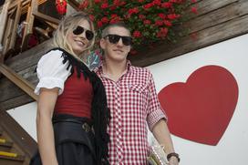 Sarah Brandner in Bastian Schweinsteiger