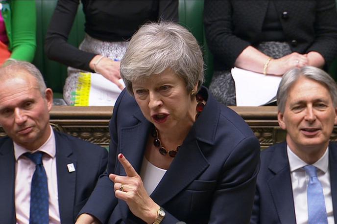 Theresa May | Thereso May v sredo čaka pomembna seja. | Foto Reuters